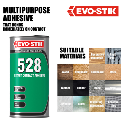 EVO-STIK 528 Instant Contact Adhesive